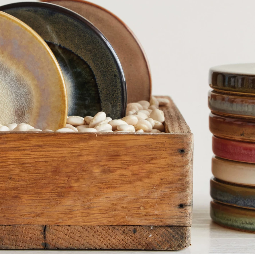 Stoneware Trivet, Reactive Glaze - 13 Hub Lane   |  Trivets