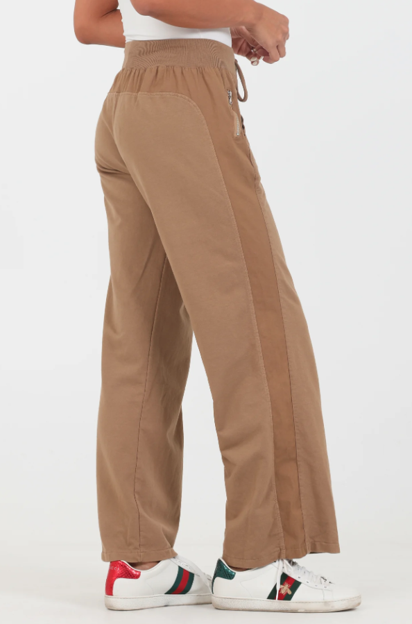 153 Palazo Pant, Caramel