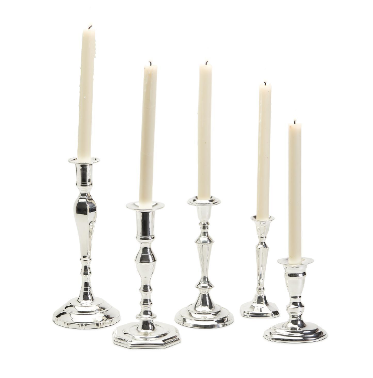 Silver Soiree Candlestick