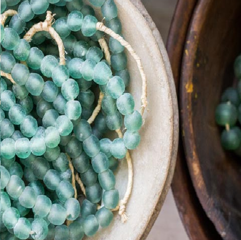 African Recycled Glass Beads - 13 Hub Lane   |  Decorative Beads