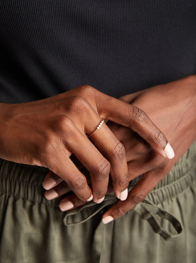 Selma Five Dot Ring - 13 Hub Lane   |  Stacking Rings