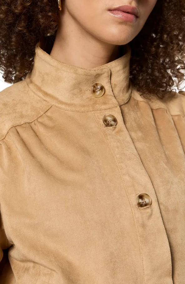 Charlotte Faux Suede Jacket, Cartouche - 13 Hub Lane   |  