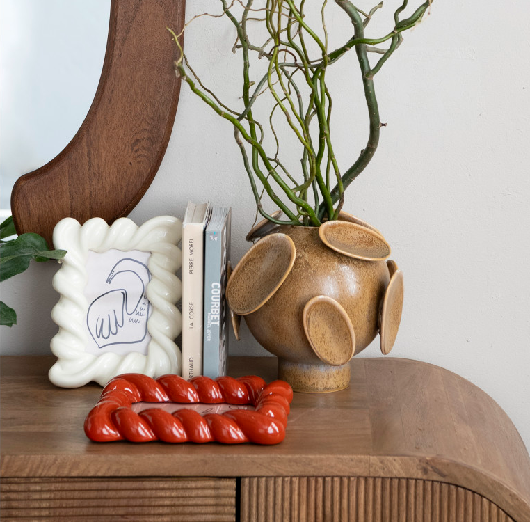 Twisted Resin Photo Frame, Sienna