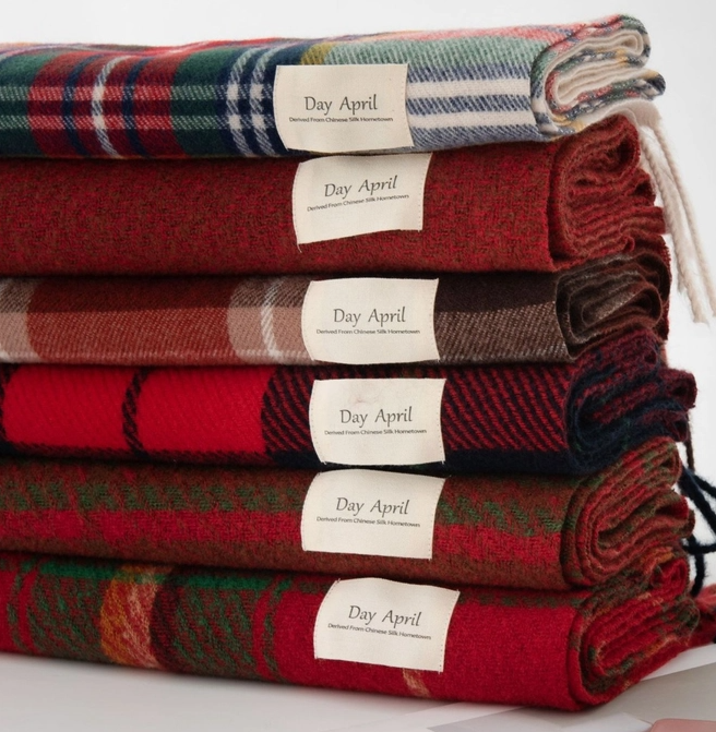 'Merry Christmas' Scarf - 13 Hub Lane   |  Scarves