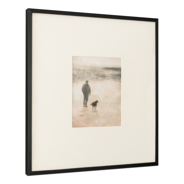 Strand Framed Print