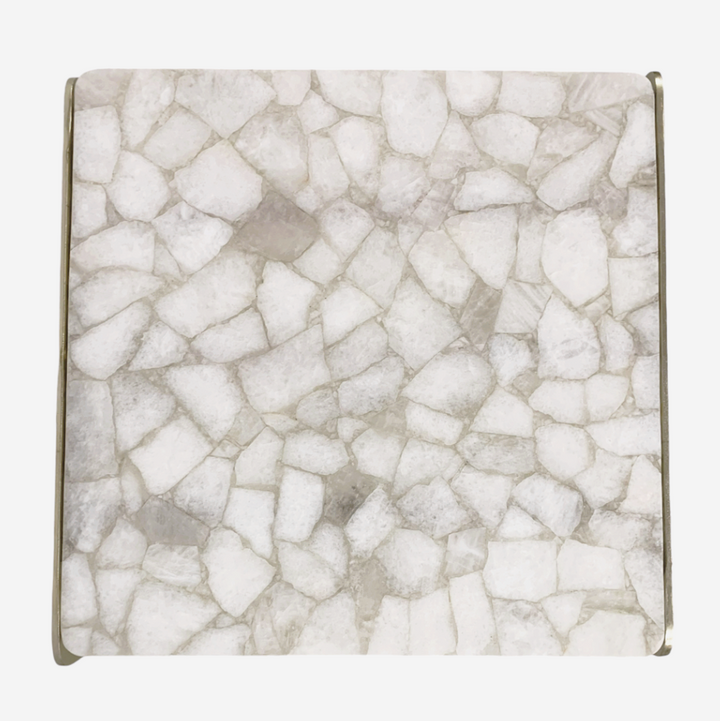 40" Larimore Quartz Top Coffee Table