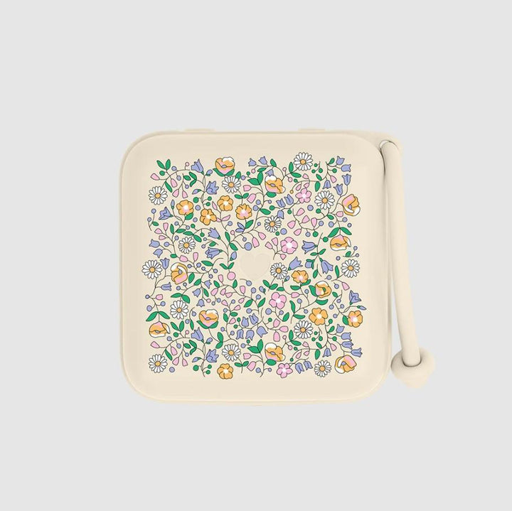 BIBS x LIBERTY Pacifier Box Chloe Meadow, Ivory