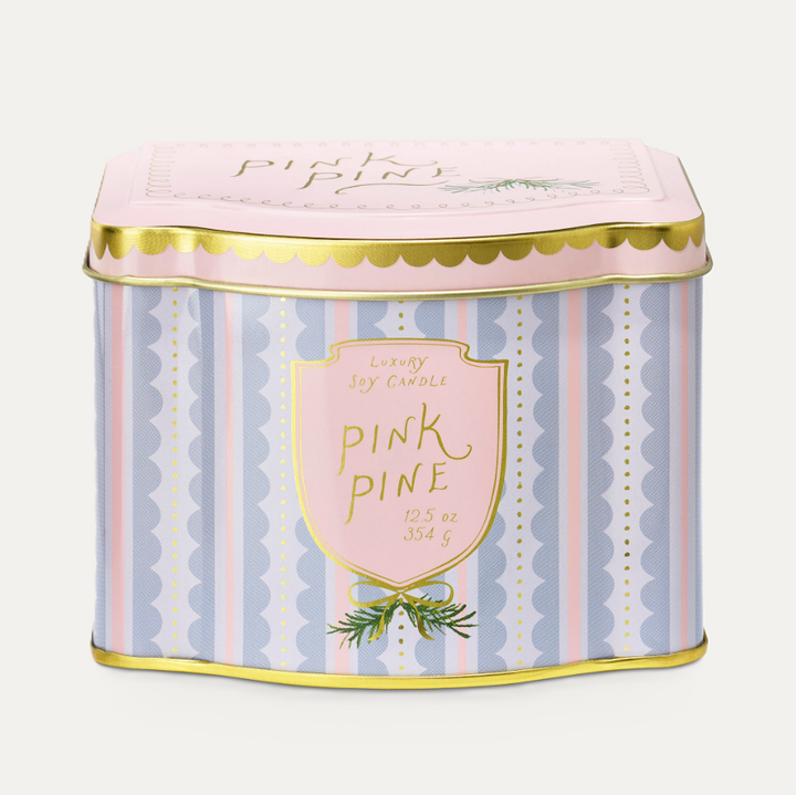 Pink Pine Printed Tin