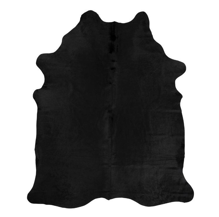 Natural Black Cowhide