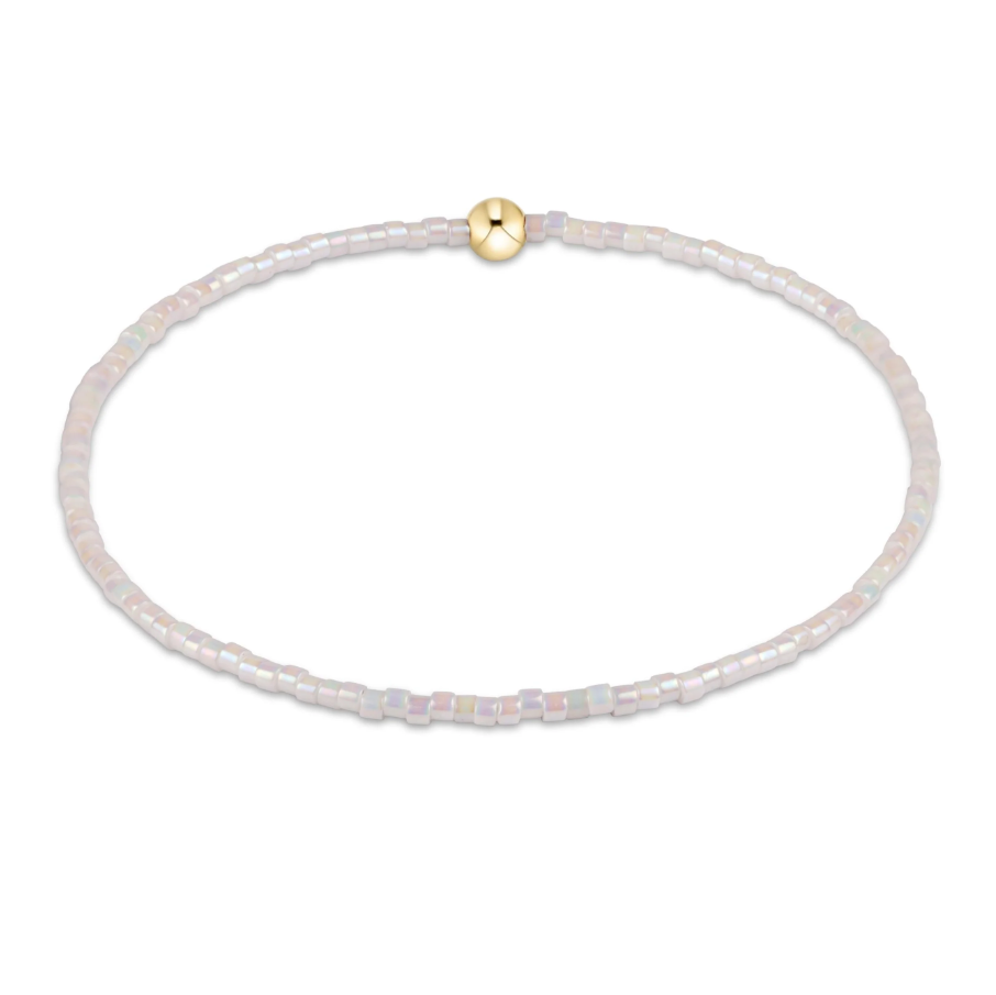 enewton hope classic bracelet - silky white