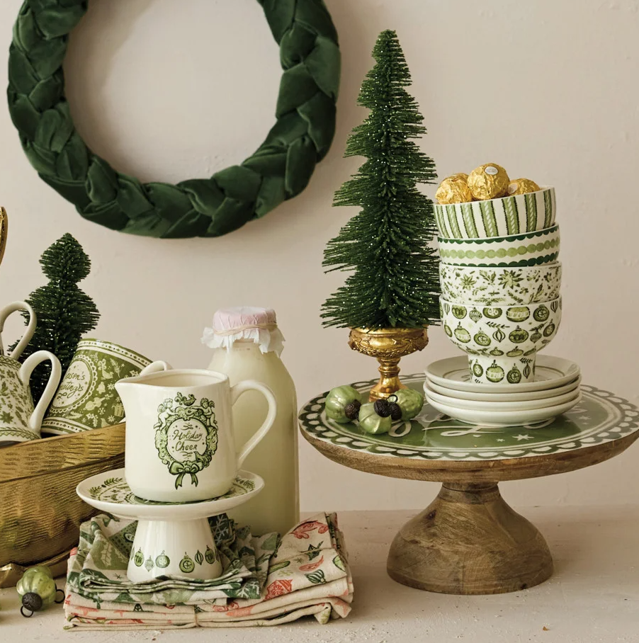 Holiday Stoneware Dish