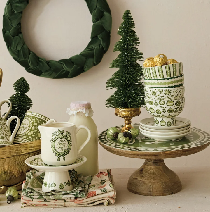 Holiday Stoneware Dish
