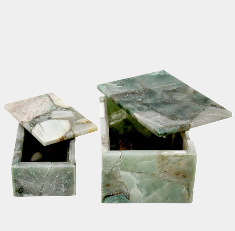 Agate Box, Green - 13 Hub Lane   |  Agate Boxes