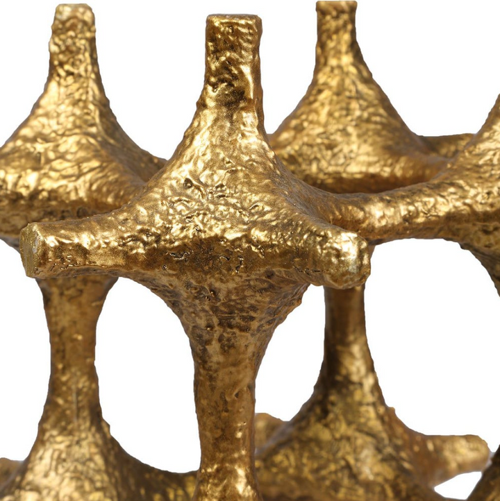 Gilded Connection Sculpture - 13 Hub Lane   |  