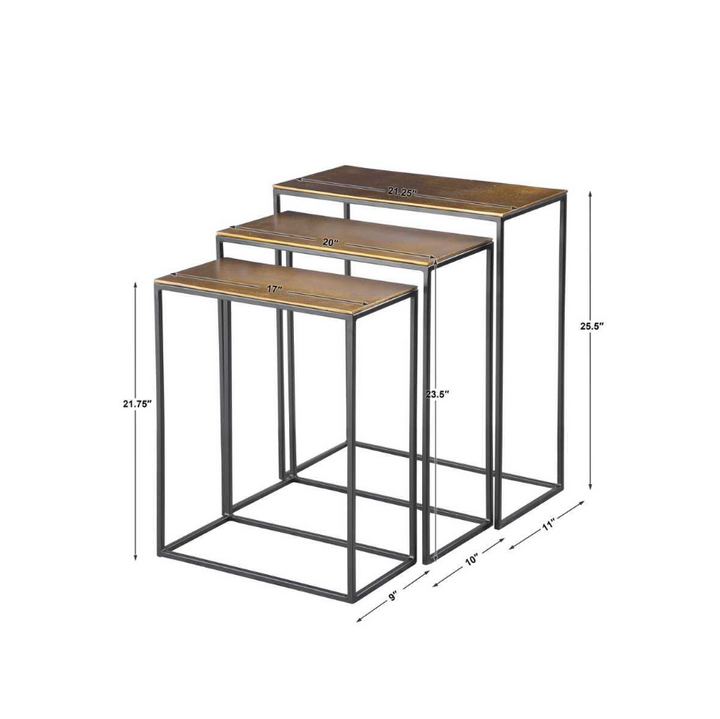 Coreene Nesting Tables, S/3 - 13 Hub Lane   |  
