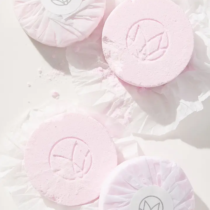Champagne & Rose Shower Steamers - 13 Hub Lane   |  Bath Bombs