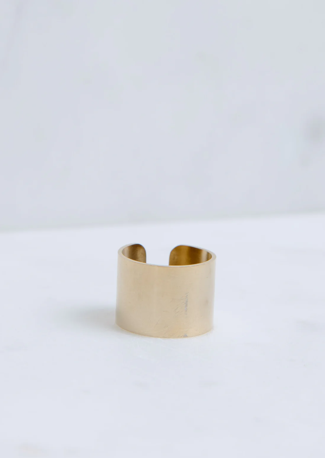 Blake Ring, Gold - 13 Hub Lane   |  Cuff Rings