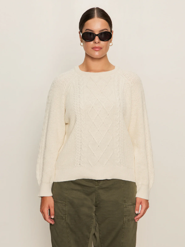 Nomad Cable Popover, Chalk - 13 Hub Lane   |  