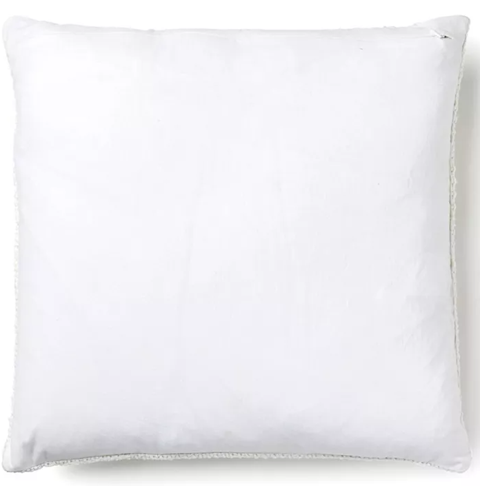 Madera Cross Weave Pillow, White - 13 Hub Lane   |  Decorative Pillows