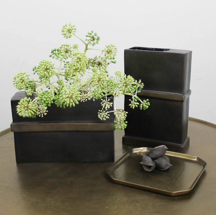 Plaza Vase, Brass & Bronze - 13 Hub Lane   |  