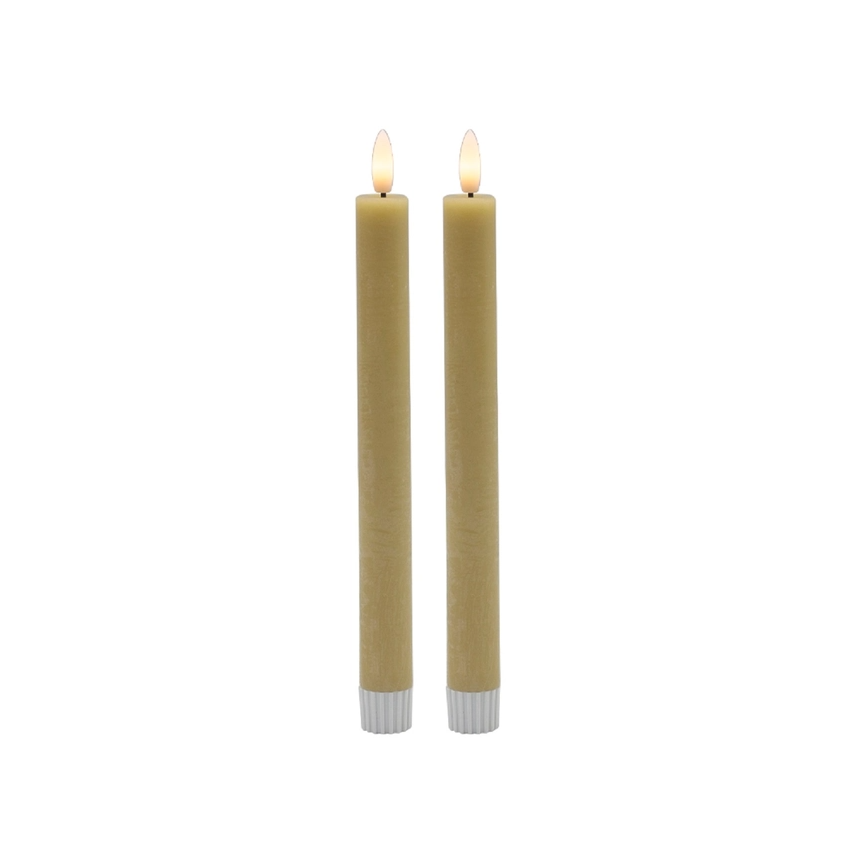 Flameless Taper Candles - Thumbnail 3