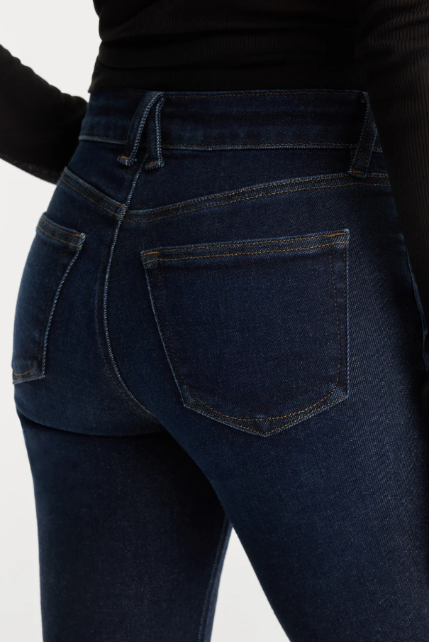 Good Low Rise Bootcut Jeans, Indigo - 13 Hub Lane   |  