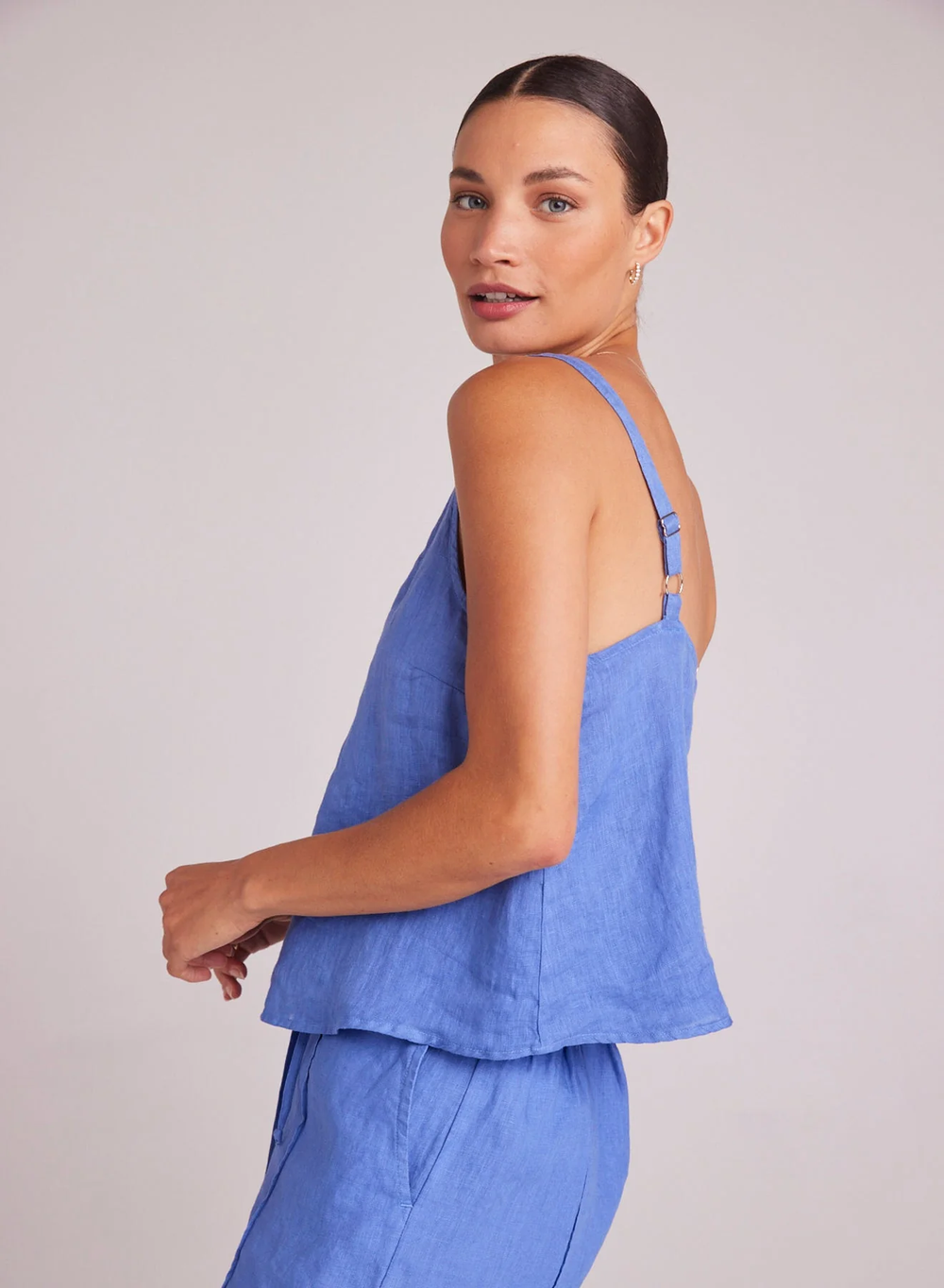 Bella Dahl Button Front Cami Bahia Blue - 13 Hub Lane   |  