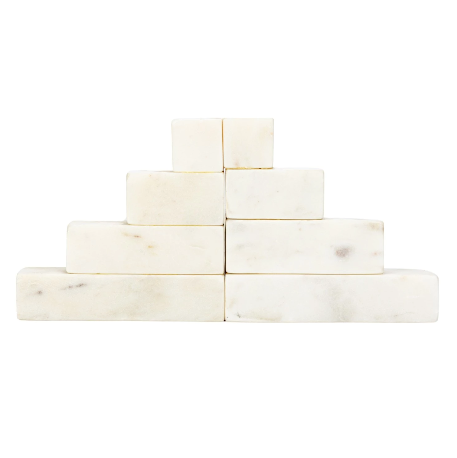 Marble Stairstep Bookend