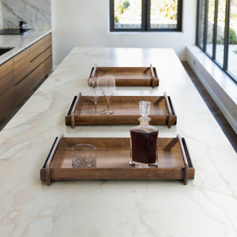 Kazu Wood Tray - Thumbnail 3