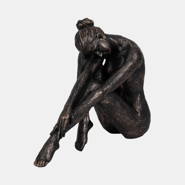 Resting Ballerina, Bronze