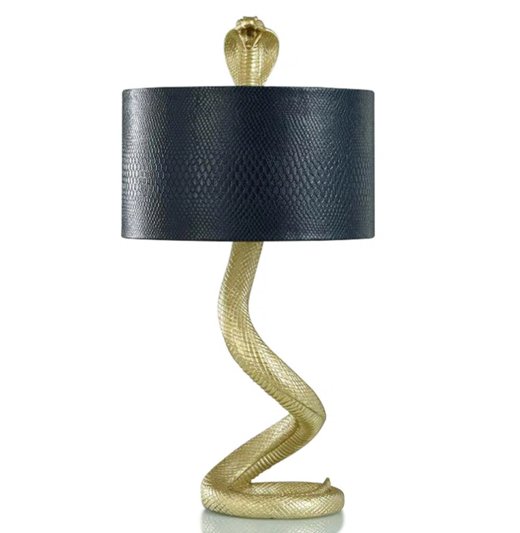 Cobra Sculpture Table Lamp - 13 Hub Lane   |  