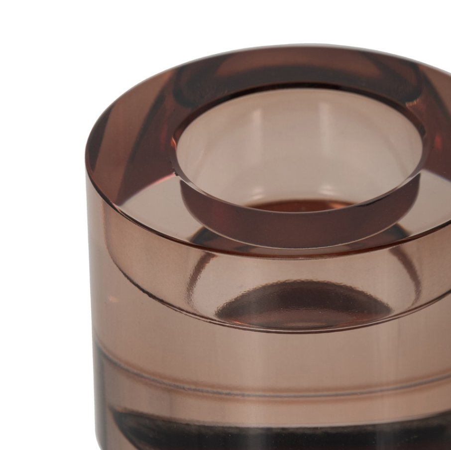 Marla Bronze Candle Holder, Short