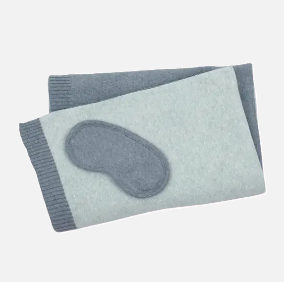 Travel Blanket Dual Hearty Heart Organic - 13 Hub Lane   |  Travel Blankets