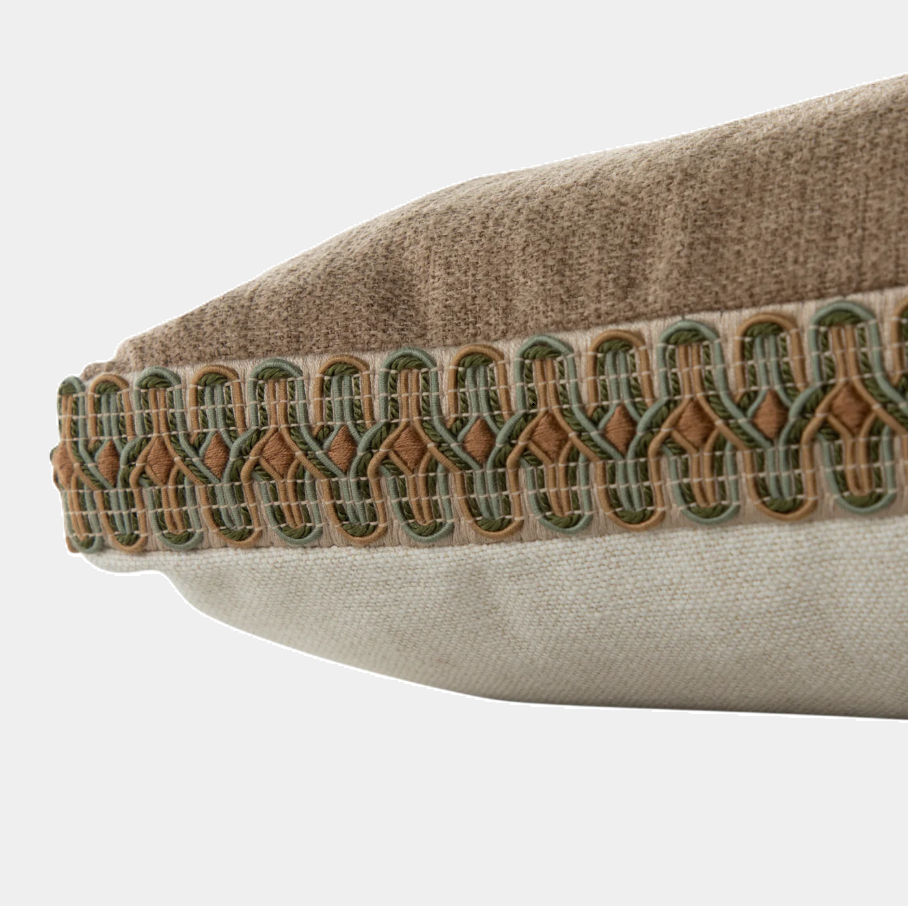 Boxed Ivory Pillow - 13 Hub Lane   |  