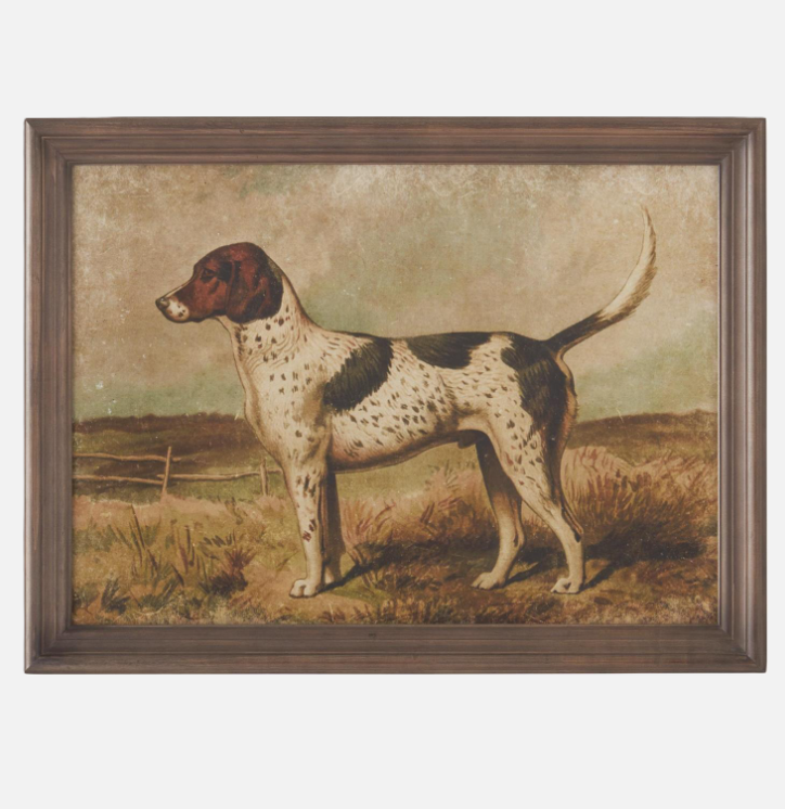 Framed Dog Print