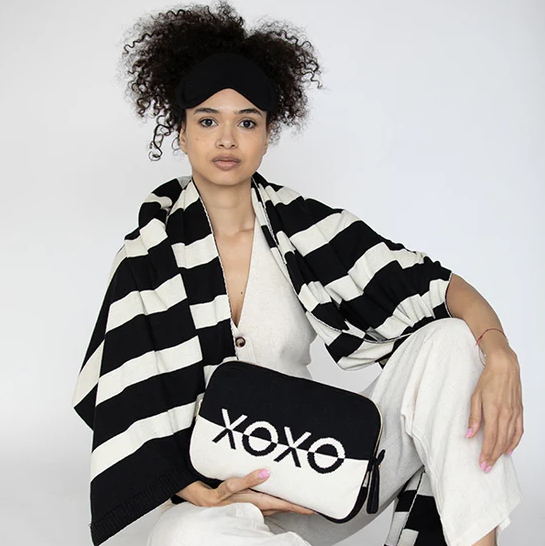 Travel Blanket Dual XOXO - 13 Hub Lane   |  Travel Blankets