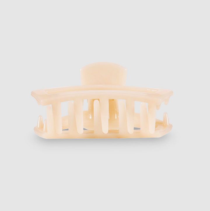 Open Hair Clip, Almond Beige - 13 Hub Lane   |  Claw Clips