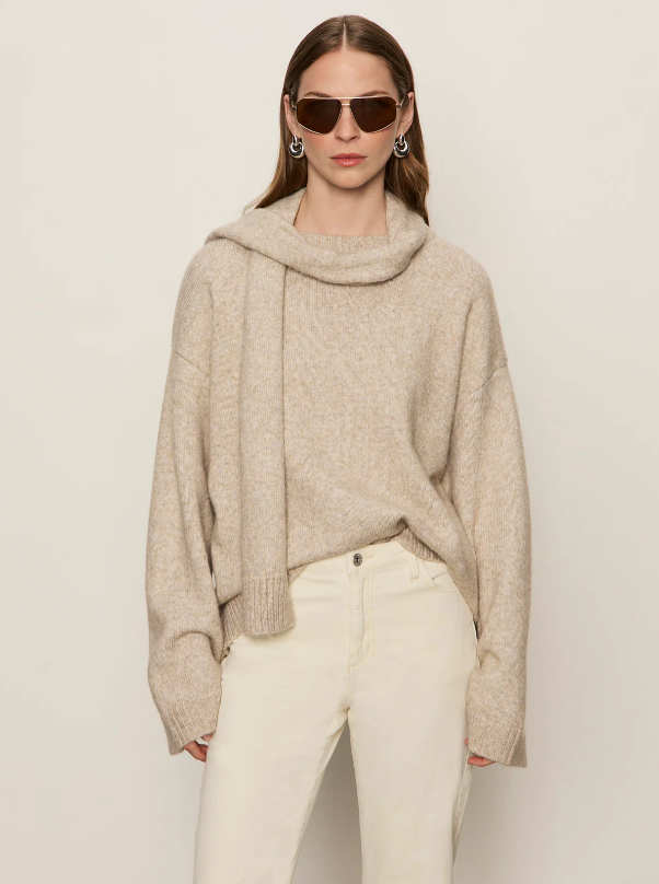 Go-To Sweater, Heathered Wheat