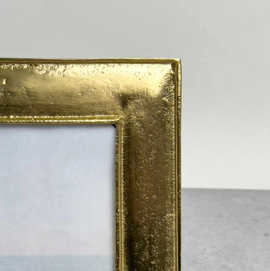 Gold Textured Photo Frame - 13 Hub Lane   |  