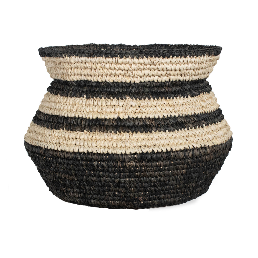 Sherrod Striped Seagrass Basket