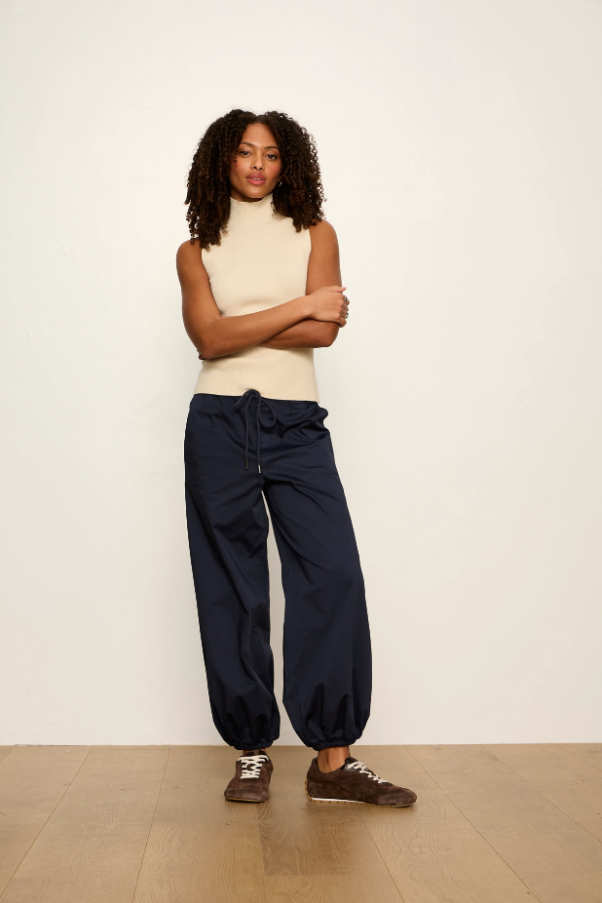 Float On Balloon Pants, Navy Blazer