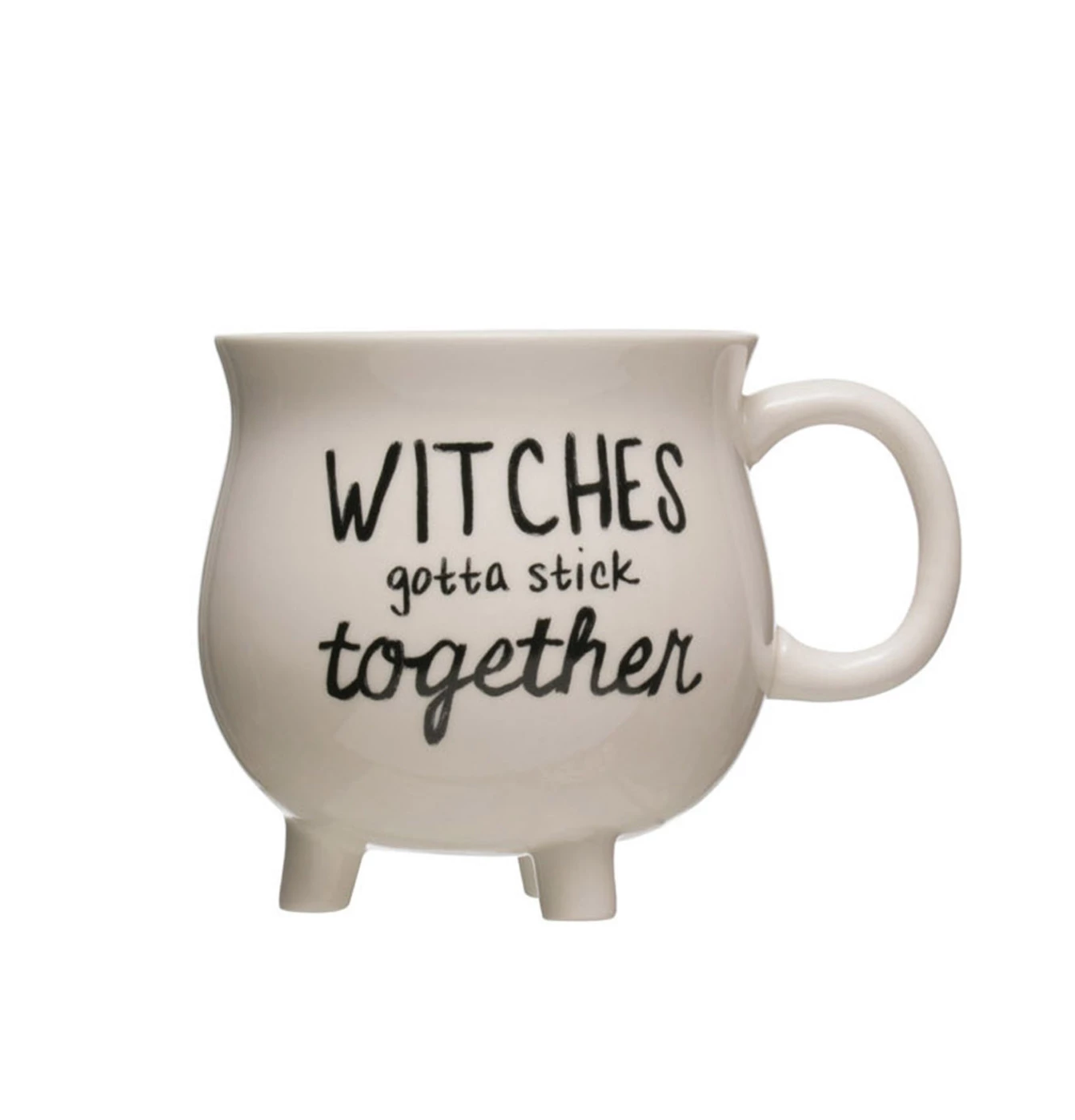 Stoneware Cauldron Mug - Thumbnail 3