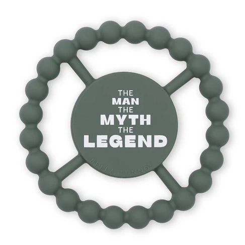 Man Myth Legend Happy Teether - 13 Hub Lane   |  Teethers