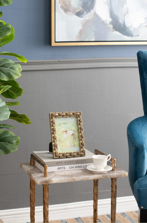 Textured Gold Frame - 13 Hub Lane   |  