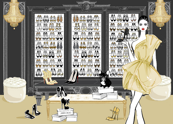 Megan Hess: The Shoe - 13 Hub Lane   |  