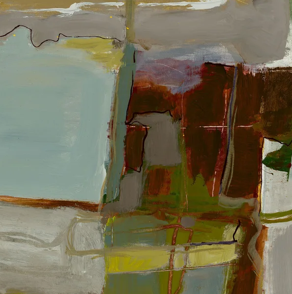 Topograph Painting by Buddy Whitlock - 13 Hub Lane   |  Hand-Painted Art