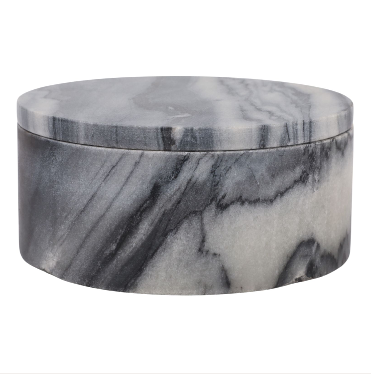 Hazel Amber & Oak Marble Candle