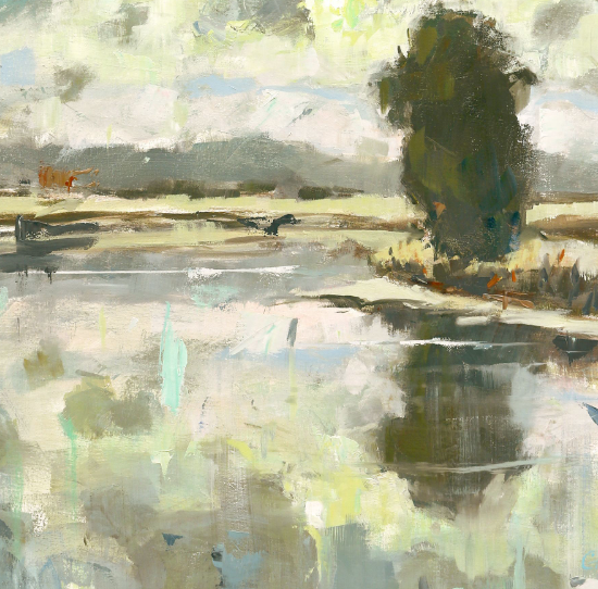 Dust Over the Lake - 13 Hub Lane   |  Canvas Art