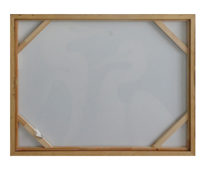 Two Cranes Framed Painting - 13 Hub Lane   |  Canvas Art