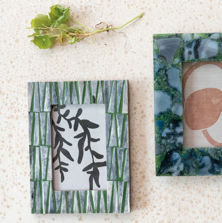 Resin Mosaic Photo Frame - 13 Hub Lane   |  Resin Frames